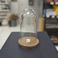 Ahşap Tabanlı Cam Fanus – 21547 - deg -